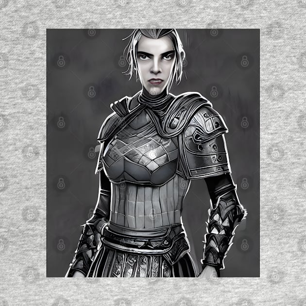 The Elder Scrolls - Nord Female Warrior by AfroMatic